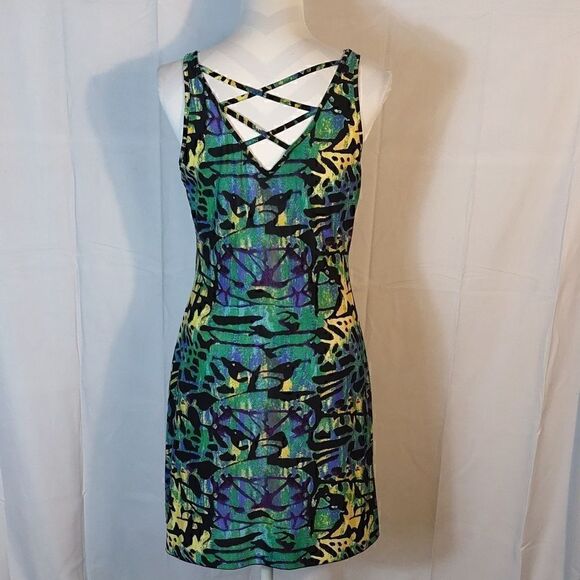 Abstract Sun Dress  - Picture 4 of 7